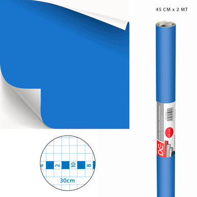 Dc - Carta Adesiva pvc tinta unita vari colori