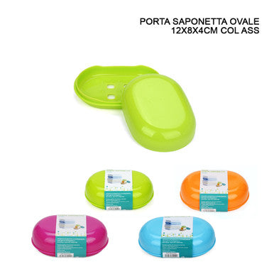 Dc - Porta Saponetta Ovale 12X8X4Cm