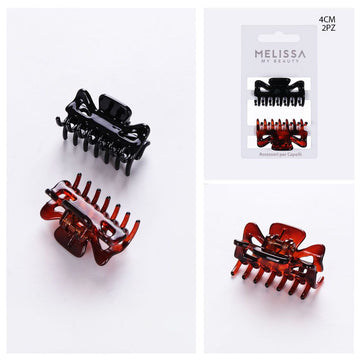 Melissa - Mollettone Per Capelli 4x2Cm 2Pz
