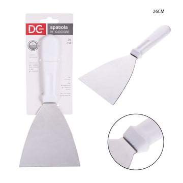 Dc - Spatola Per Piastra Inox 26Cm