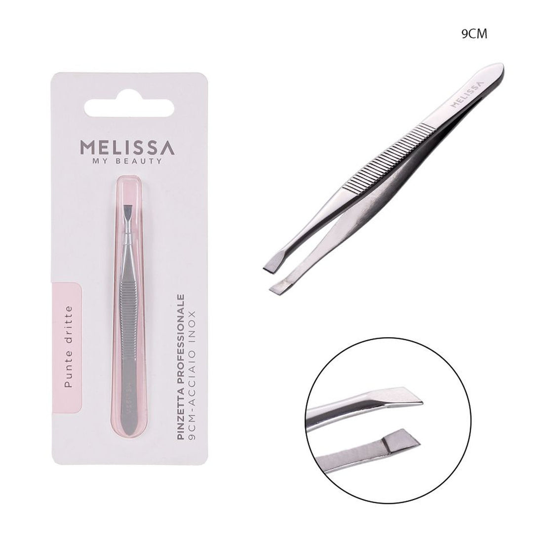 Melissa - Pinzetta Professionale 9Cm