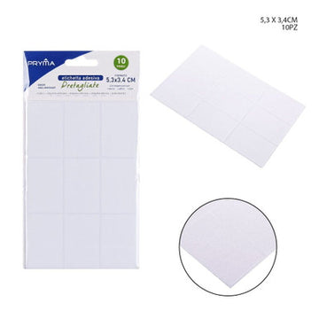 Pryma - Etichette Adesive 5.3X3.4Cm 10Ff