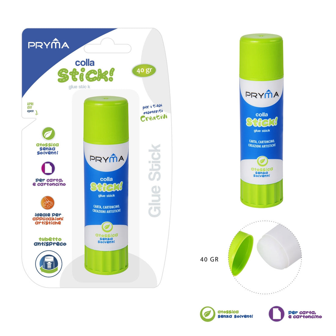 Pryma - Colla stick 40 gr