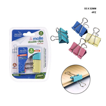 Dc - Molle Double Clips 55X32Mm 4Pz