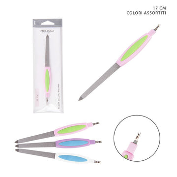 Melissa - Lima in acciaio c/tagliacalli ass