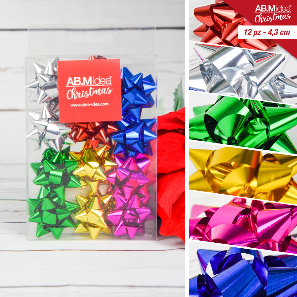 AB.M COCCARDA 4.3CM BOX 12PZ COLOR