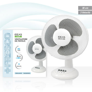 Ab.M Ventilatore Da Tavolo 30Cm