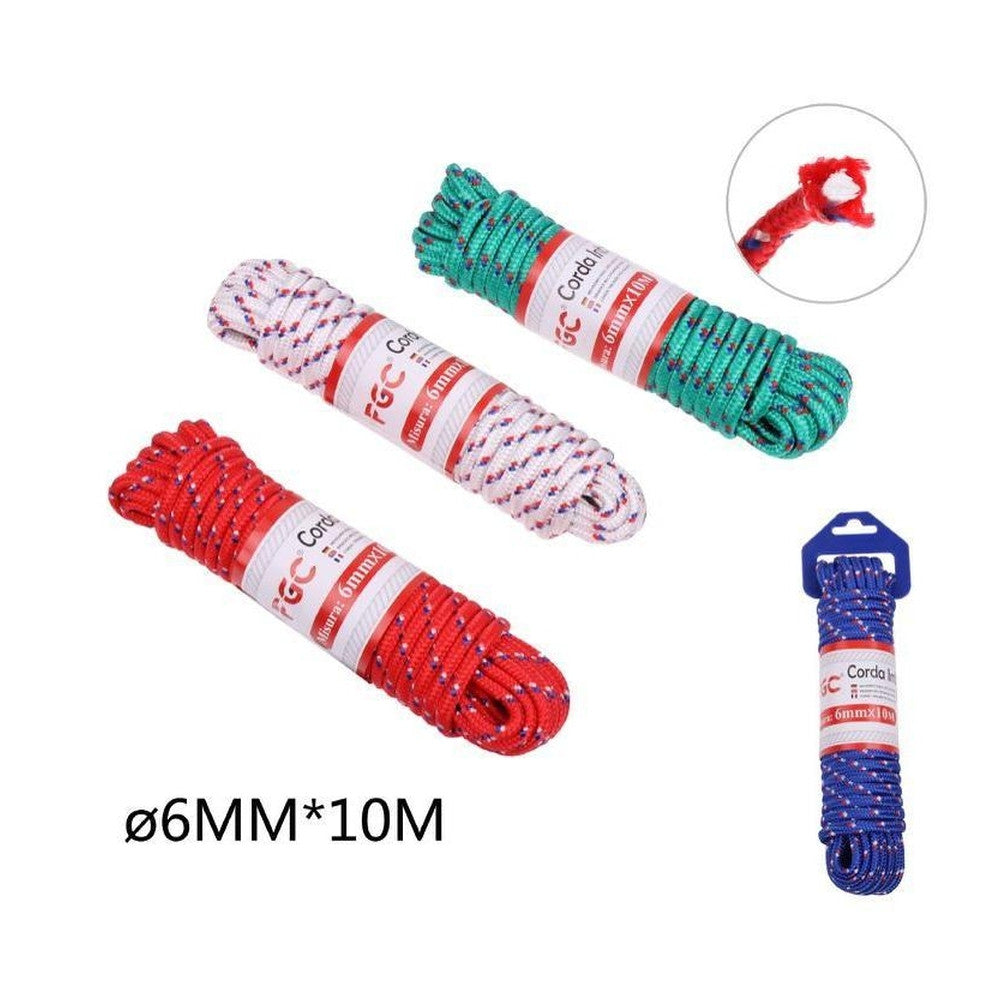 Hq - Corda Intrecciata Multiuso  6Mmx10M