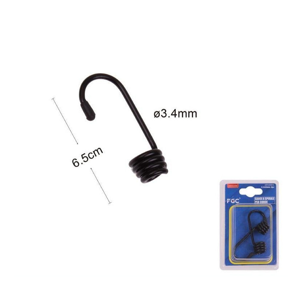 Hq - Ganci a spirale Per Corda