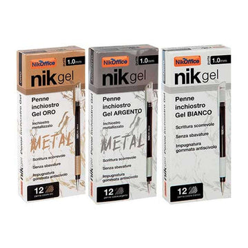 Nik Penne Gel Oro Metal Blist. 1 Pz Cf 12
