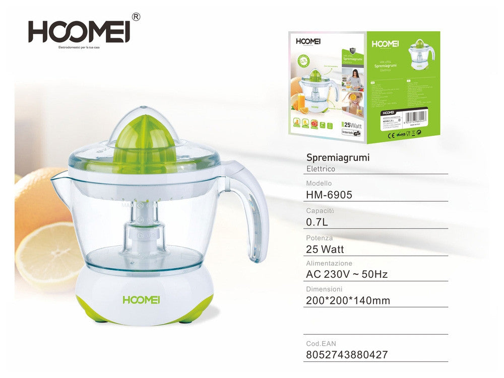 Hoomei - Spremiagrumi elettrico 0.7L