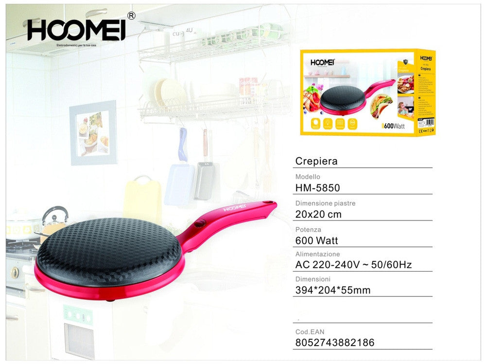 Hoomei - Crepiera 600W HM-5850 (2186)