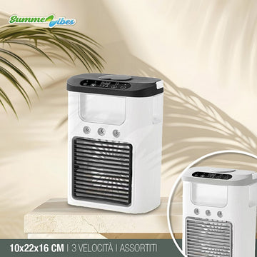 ab.m ventilatore spray ice cm.10x22x16 3 speed 5w tipe-c 120