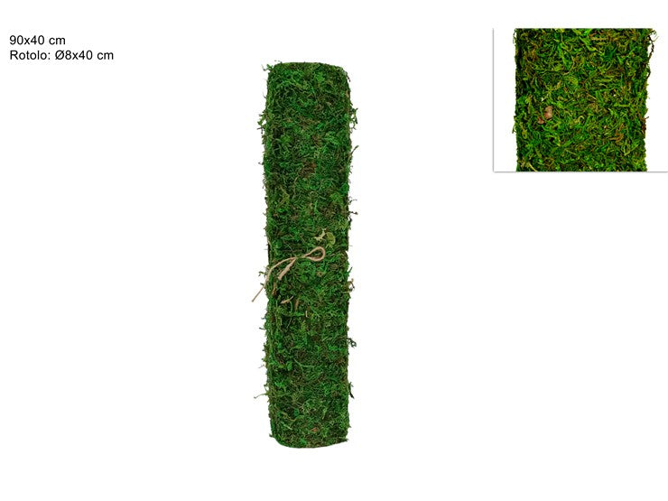 Christmas Rotolo Muschio 40X90Cm C/Adesivo 85010