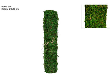 Christmas Rotolo Muschio 40X90Cm C/Adesivo 85010