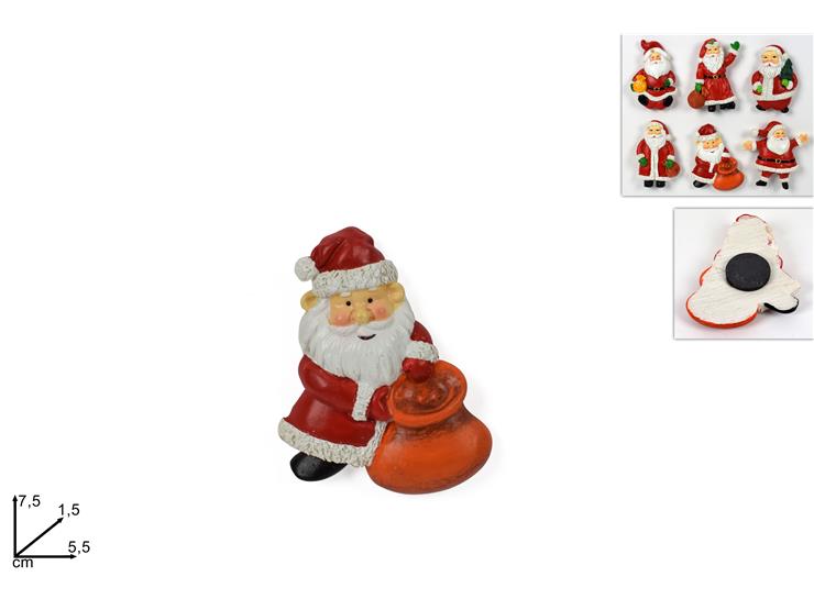 Christmas Calamita Babbo Natale 6Ass 2020-W111301