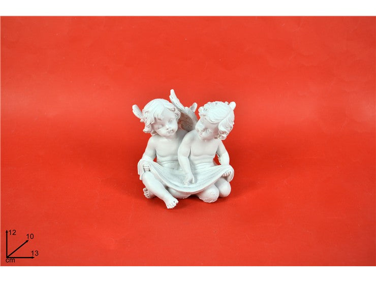 Christmas Angeli Seduti C/Drappo 12Cm Art.Lr20B-0339