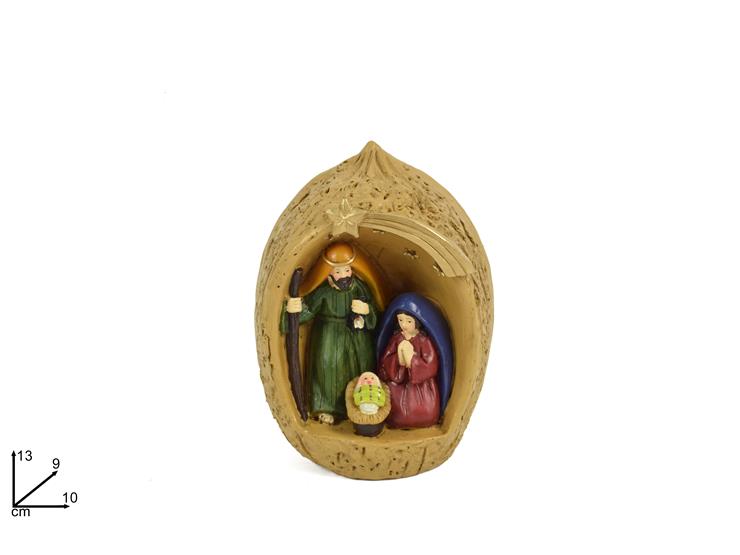 Christmas Nativita Noce 13Cm Art.63417
