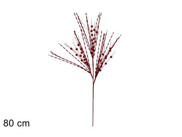 Christmas Stelo Fili Laminati 80 Cm Rosso Tys-024739Y/Red