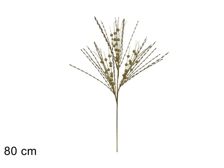 Christmas Stelo Fili Laminati 80 Cm Oro Tys-024739Y/Gold