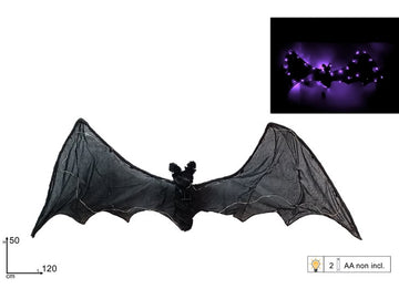 Christmas Pipistrello Con Luci W1K24146