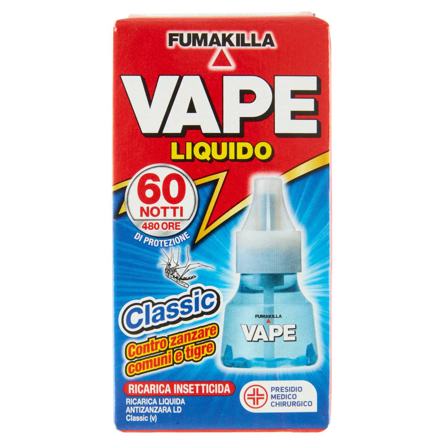 Vape Liquido Ricarica Classic Nt60