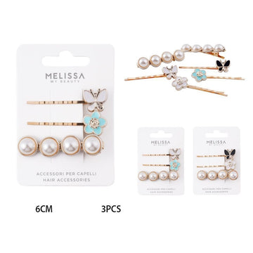 Melissa Clip Capelli 6Cm 3Pz
