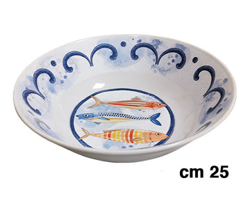 Ibct - Lavafrutta Melamina 25Cm Pesci