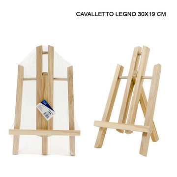 Dc Cavalletto Legno 30X19Cm