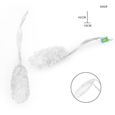 Dc - Spugna Rete Lavaschiena 10X43Cm 60G Bianco