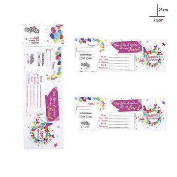 Pryma - Biglietti invito festa