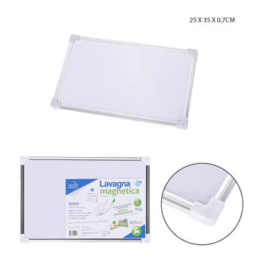 Pryma - Lavagna bianca magnetica 25x35x0.7Cm