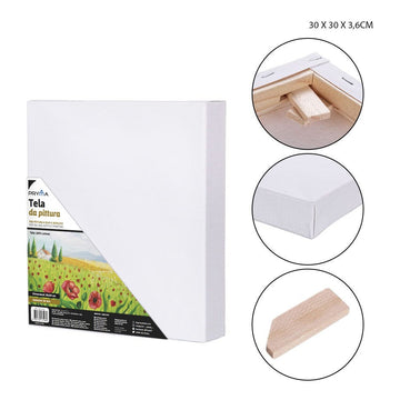 Pryma - Tela pittura 30x30Cm H3.6Cm