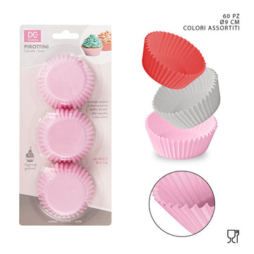 Dc - Pirottini Carta Cupcake 90Mm 60Pz