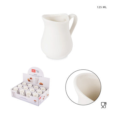 Dc Casa - Lattiera Porcellana 125Ml Bianco