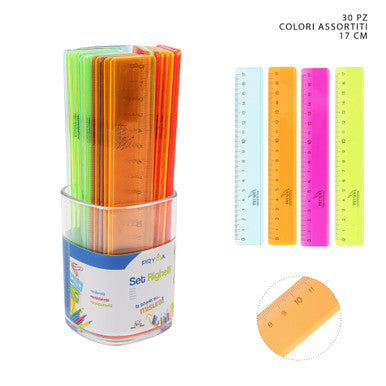 Pryma - Righello largo 17Cm 30Pz