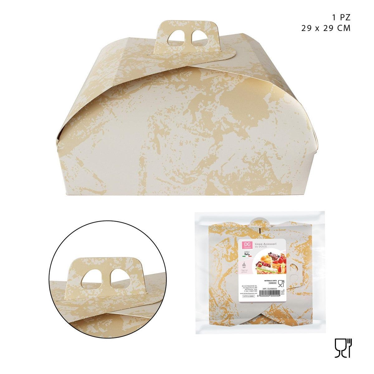 Dc - Scatola Torta 29X29