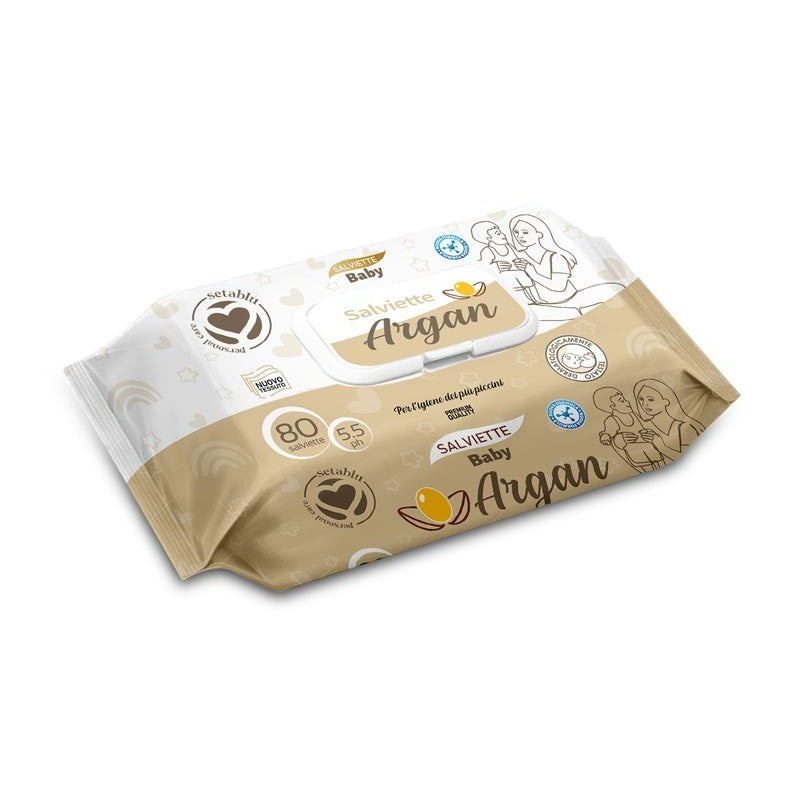 Setablu Salviette Baby Argan 80Pz Pop Up