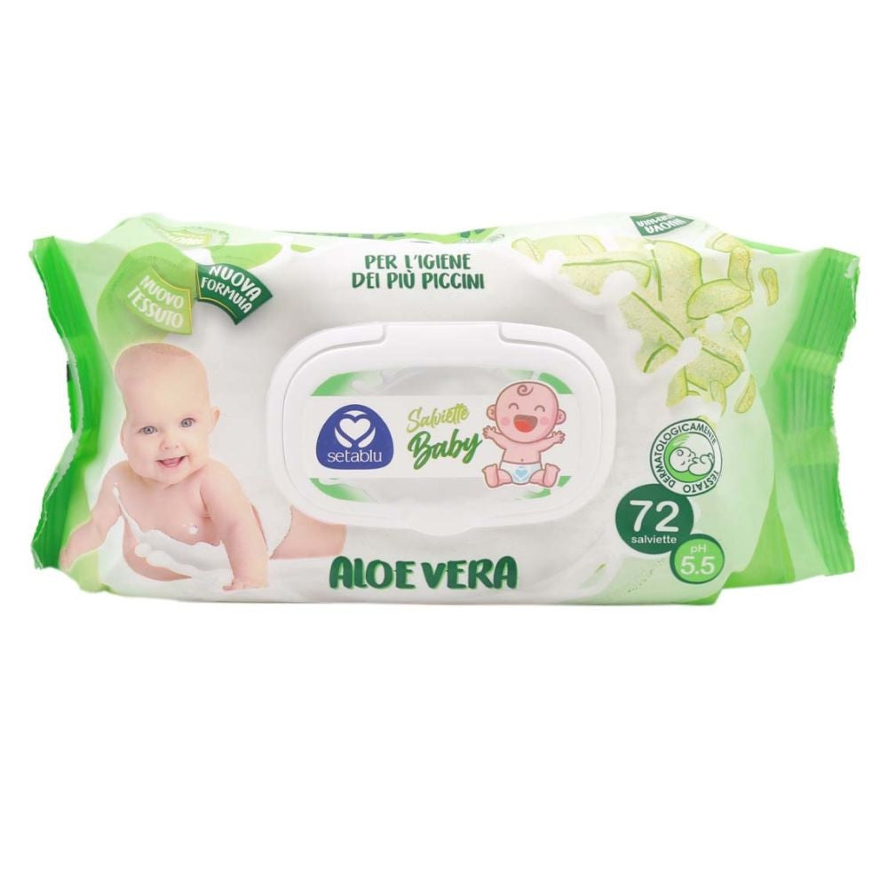 Setablu Salviettine Baby Aloe 72Pz Pop/Up