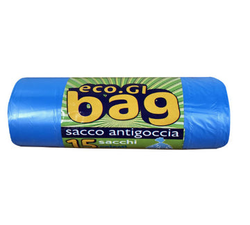 Gipack Sacchi Hd C/Manico 15Pz 55X70 Prof.Menta