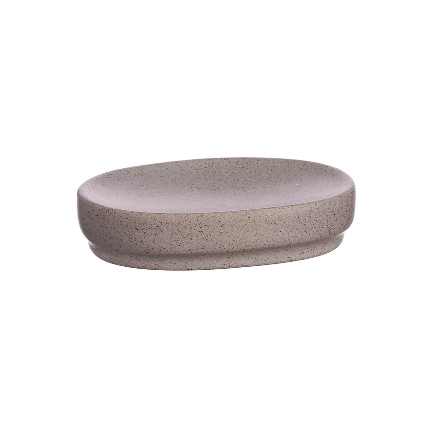 Ad - Assorted Ceramic Soap Holder 4 Colors 14X10Xh3Cm