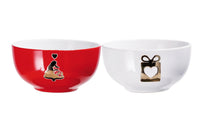 Ad Ciotola Ceramica Hahn A2Col Natalizio D13Xh7