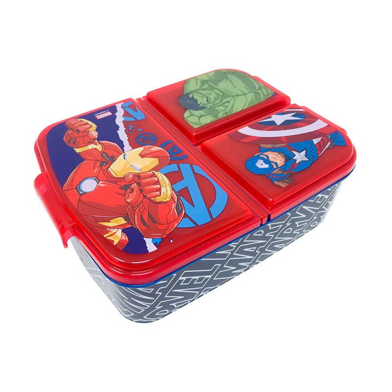 Disney Food Portapranzo C/Compart.17X19X7 Avengers