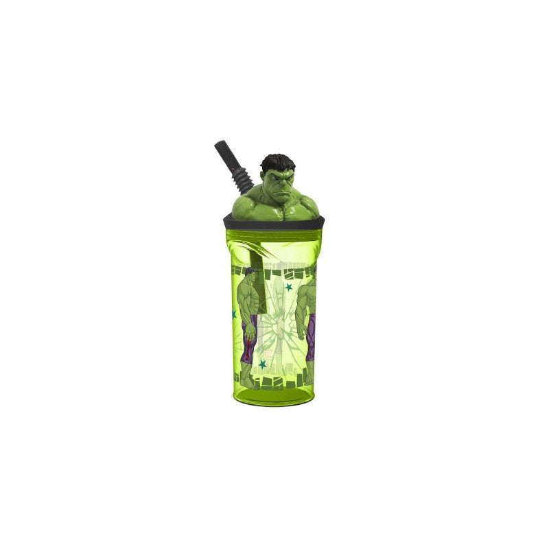 Disney Food Bicc.3D C/Can.360Ml Aven.Hulk 24/12