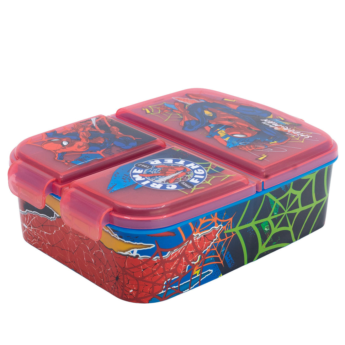 Disney Food Portapranzo C/Compart.17X19X7 Spiderman