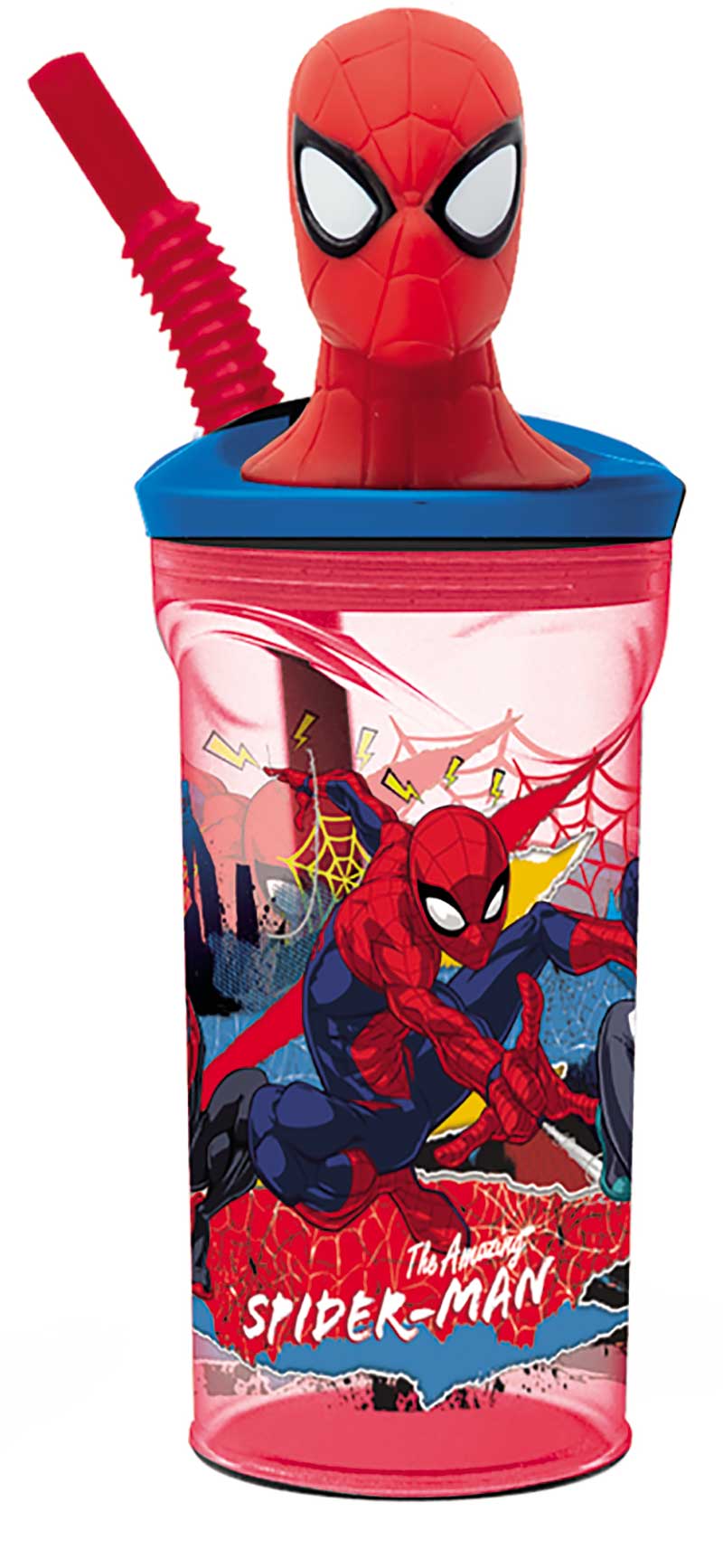 Disney Food Bicc.3D C/Can.360Ml Spiderman