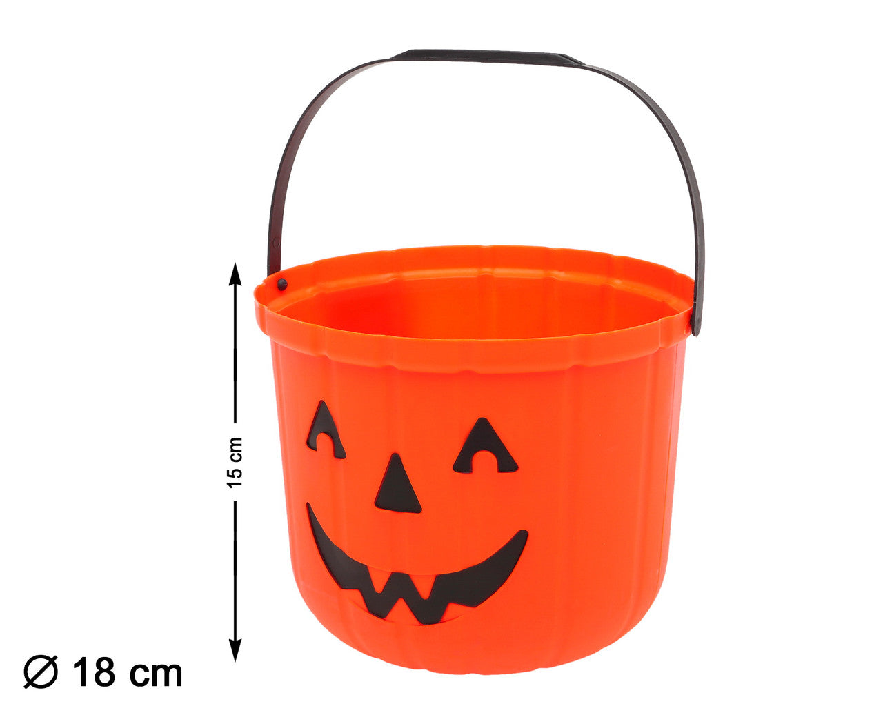 Atosa Basket with handle Pumpkin 15Cm