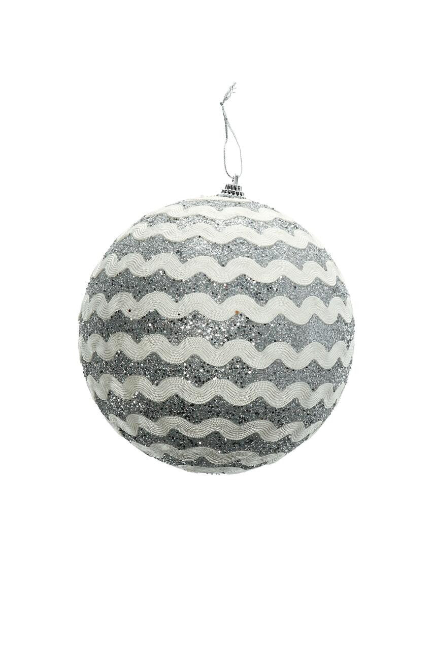 Ad Ball Christmas Ass4Col Diam152