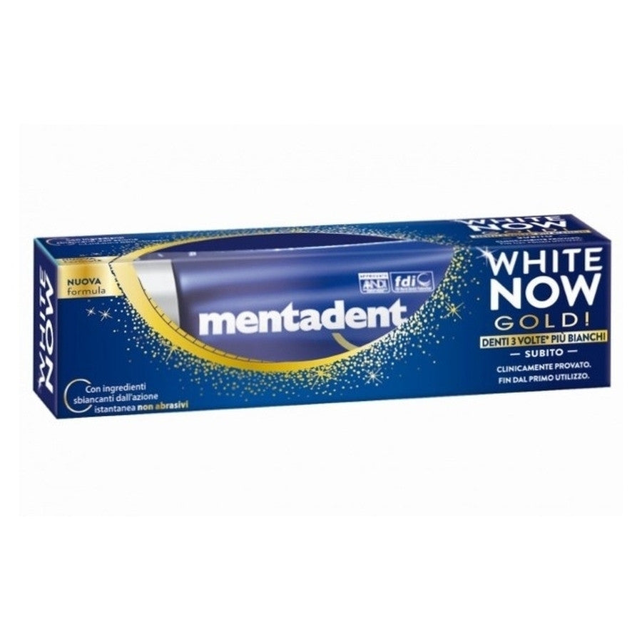 Mentadent - Dentifricio White Now Gold
