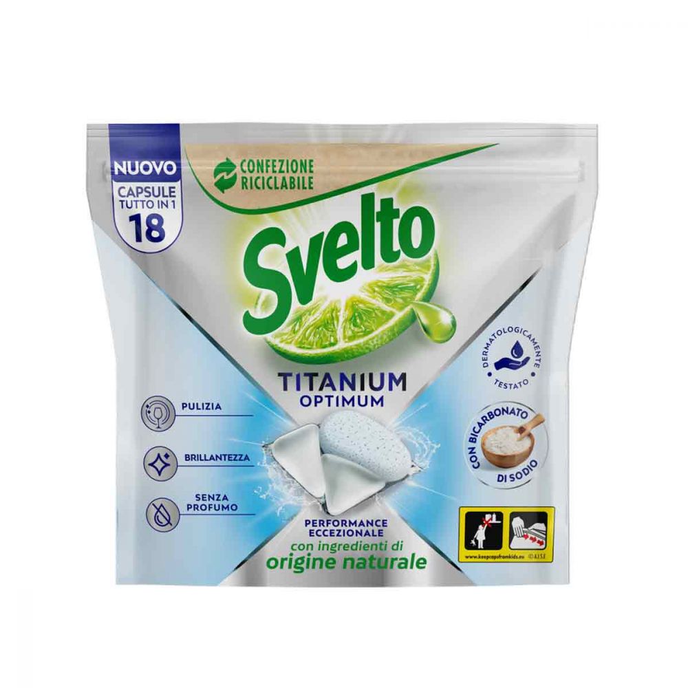 Svelto Tabs Titanium Bicarbonate 18 pcs